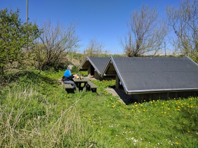 Shelters ved Nørrekær Enge (Josef Slot)